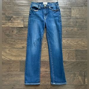 FRAME Le High Straight Jeans Size 27